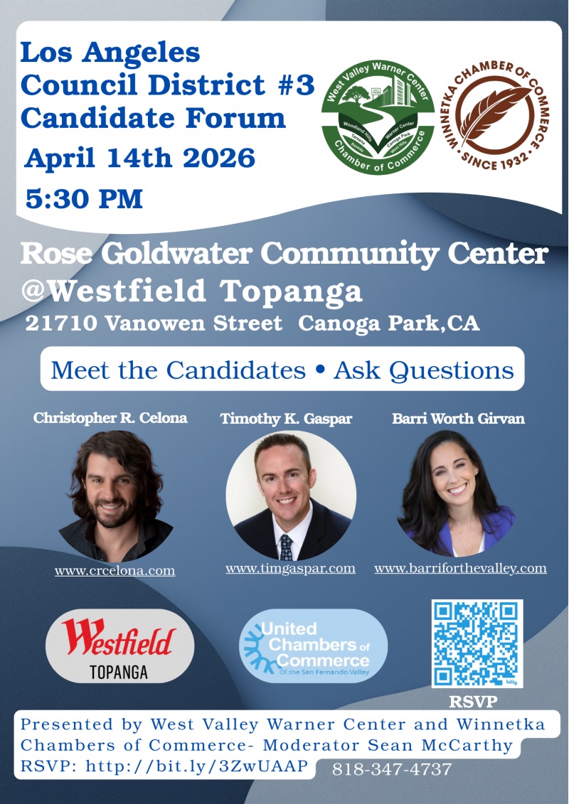 The West Valley~Warner Center Chamber of Commerce